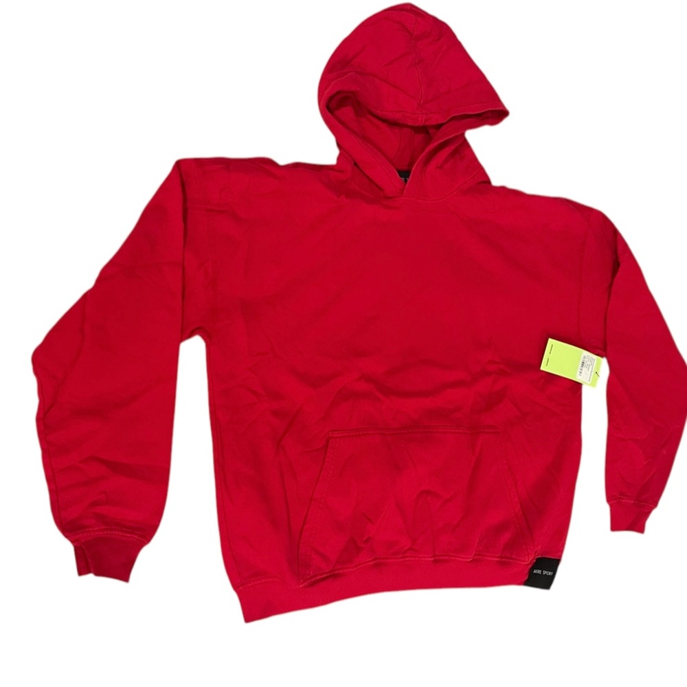 Akire Sport Oversized Boyfriend Hoodie Red NWT